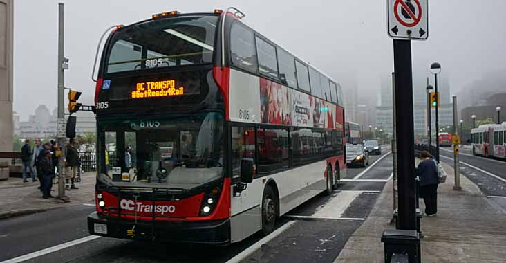 OC Transpo Alexander Dennis Enviro500MMC 8105